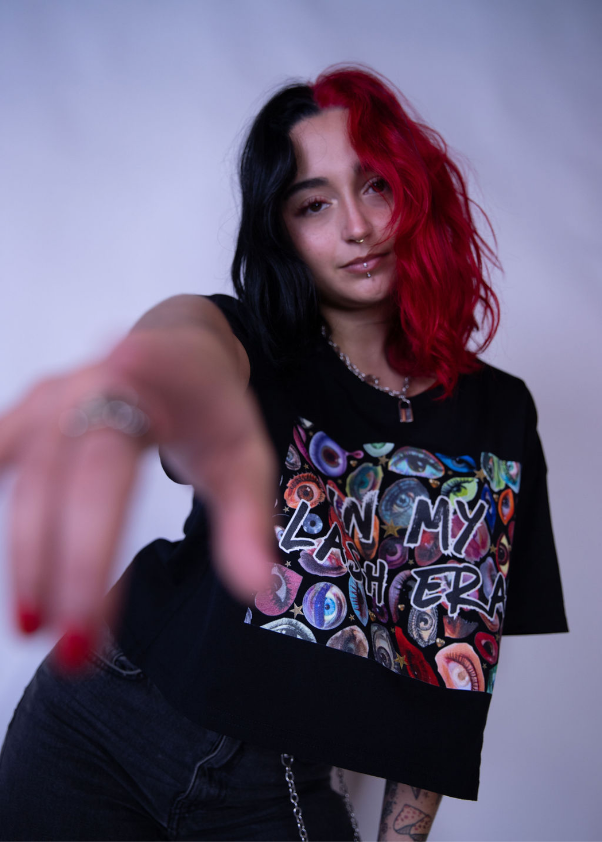 Lash Sisterhood
- Lash Artist In My Lash Era Crop Short Sleeve T-Shirt