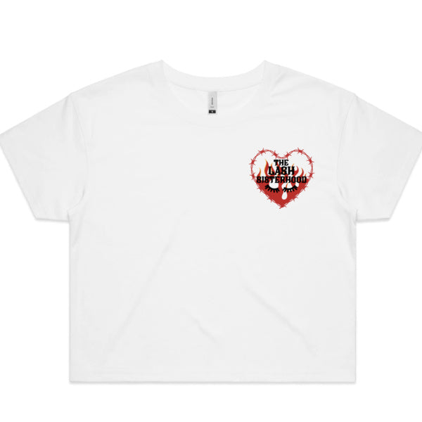 Lash Sisterhood
- Lash Artist Crop Tee