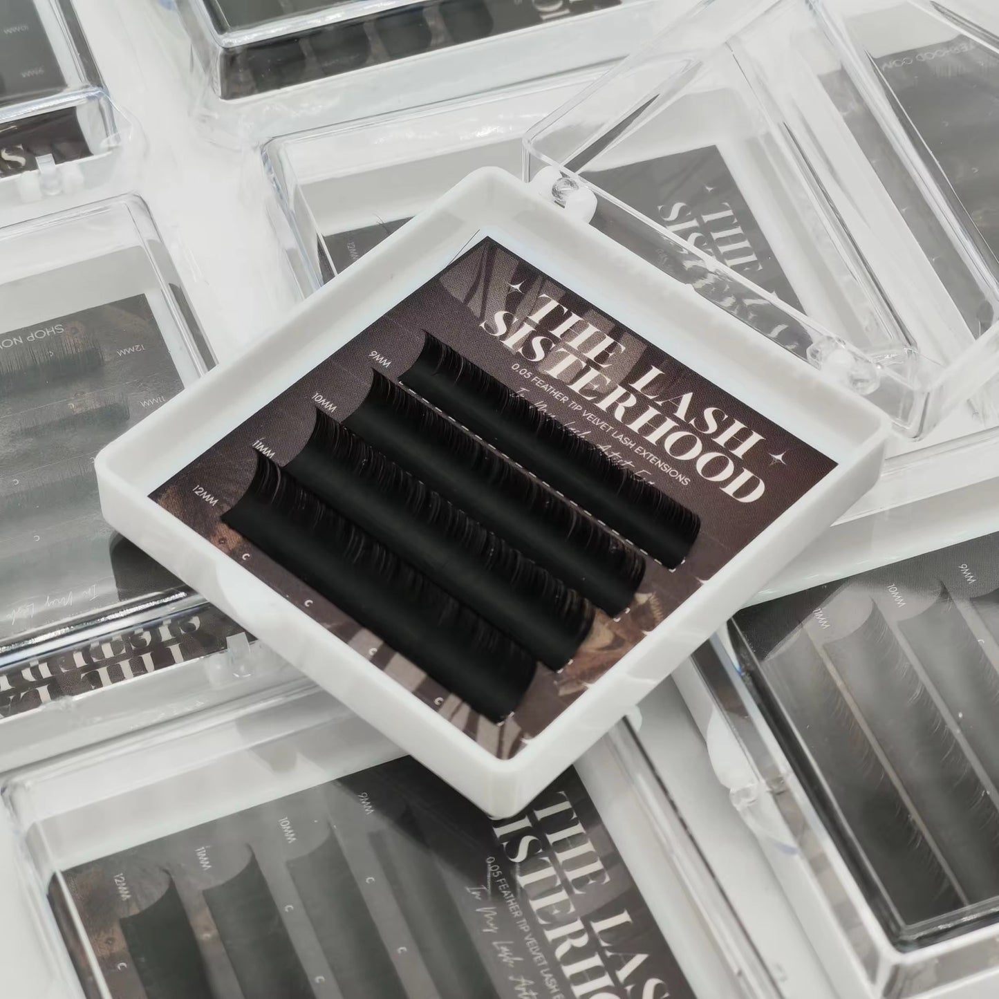 MINI Ultra Feather Tip 0.05 Mix Length Lash Extentions