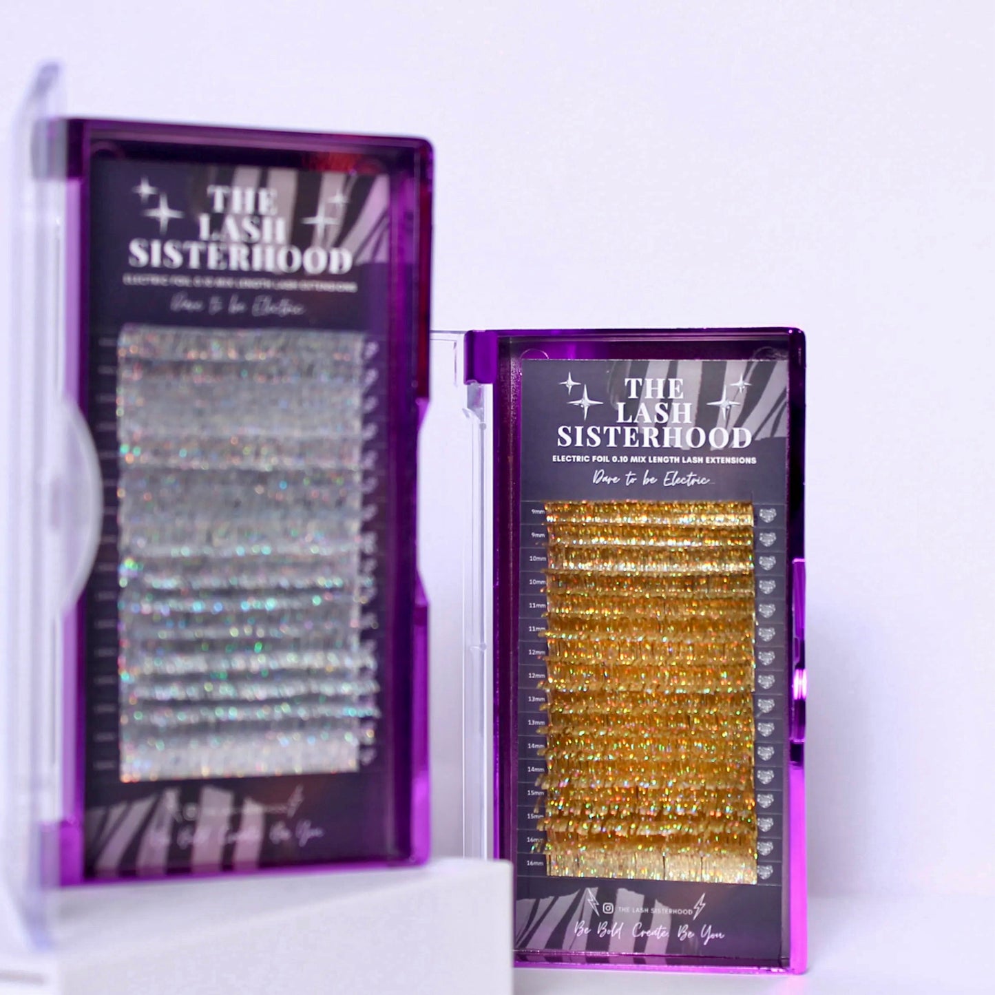 Electric Tinsel Foil 0.10 Lash Extensions