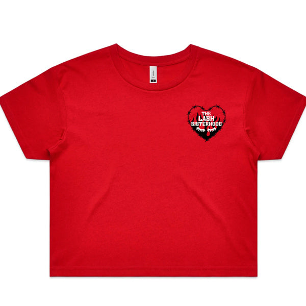 Lash Sisterhood
- Lash Artist Crop Tee