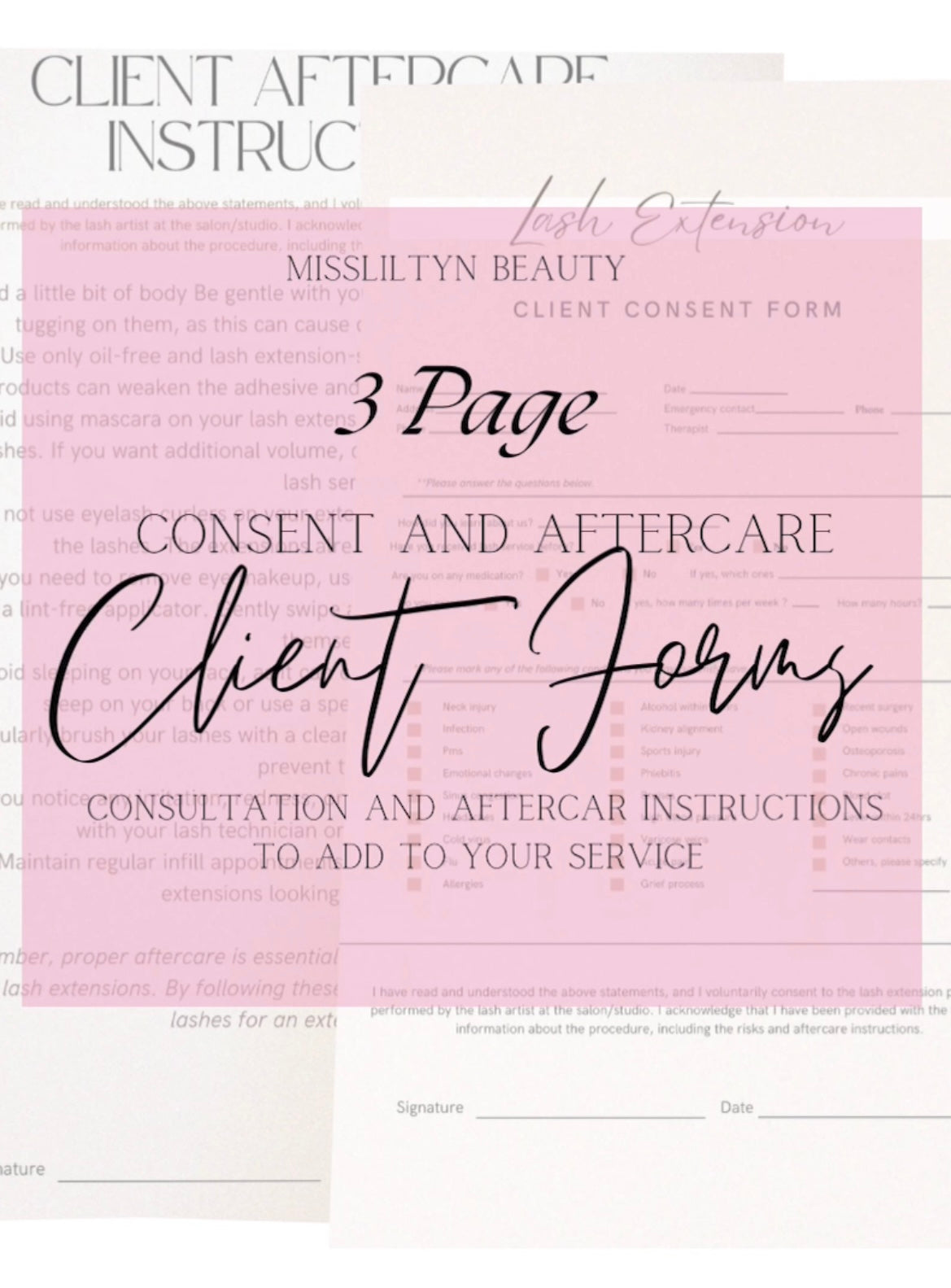 FREE Client Forms - Digital PDF Download