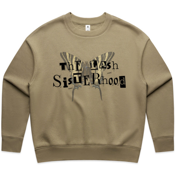 Lash Sisterhood  - Relaxed Wash Your Damn Lashes Crew Sweater