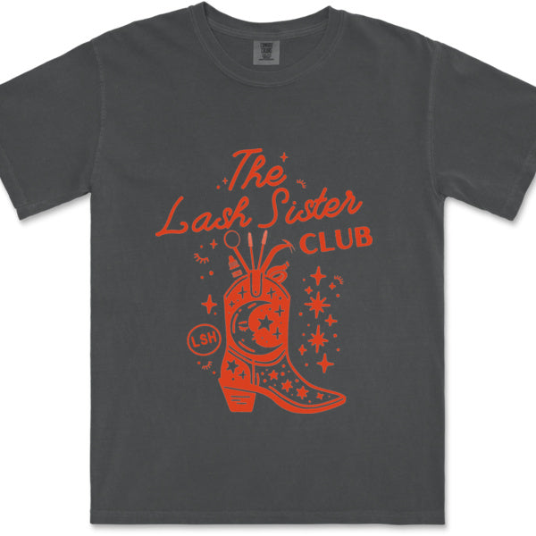 The Lash Sisterhood club- Vintage Oversized T-Shirt