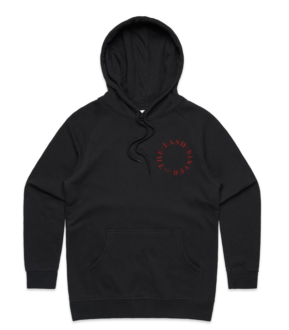 Lash Sisterhood -Lash Artist Hoodie (Red Font)