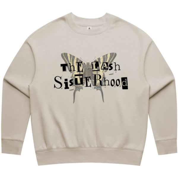 Lash Sisterhood  - Relaxed Wash Your Damn Lashes Crew Sweater