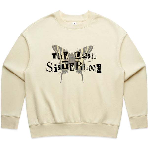 Lash Sisterhood  - Relaxed Wash Your Damn Lashes Crew Sweater