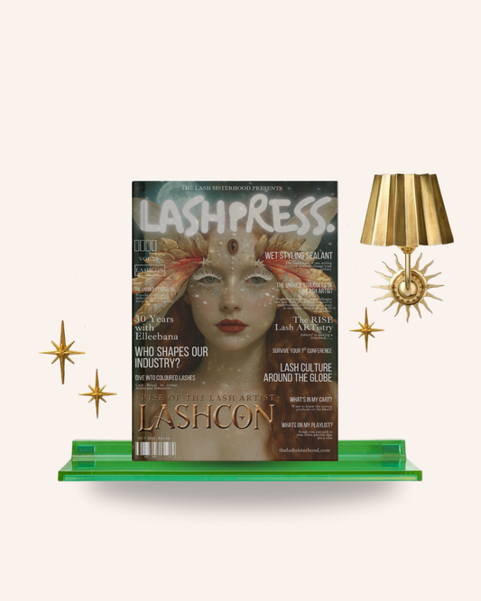 PRE-ORDER LASHPRESS Magazine – VOLUME 1.5 : RISE- LASHCON EDITION  (Print - PHYSICAL)