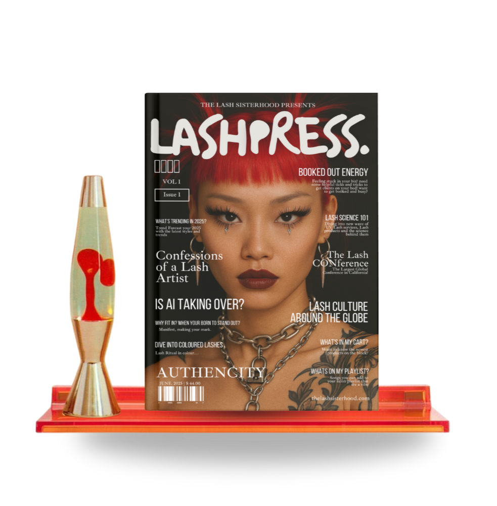 PRE-ORDER (Finalised 11.10) LASHPRESS Magazine – VOLUME 01: The Rise of Authenticity (Print - PHYSICAL)
