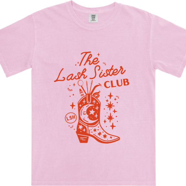 The Lash Sisterhood club- Vintage Oversized T-Shirt