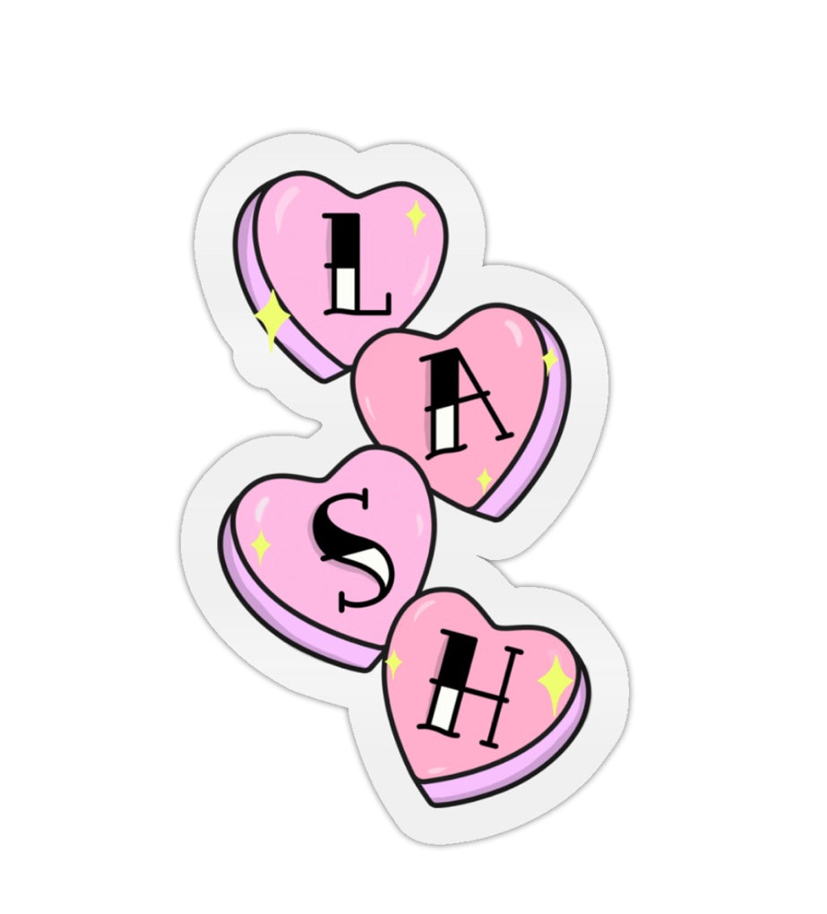 Lash Sisterhood
 - LASH ARTIST/TECH STICKERS