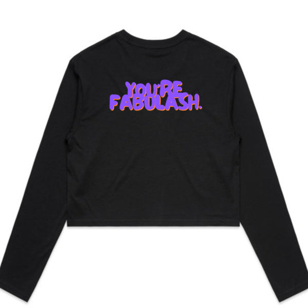 Lash Sisterhood
 - Lash Artist You’re Fabulash Crop T-Shirt