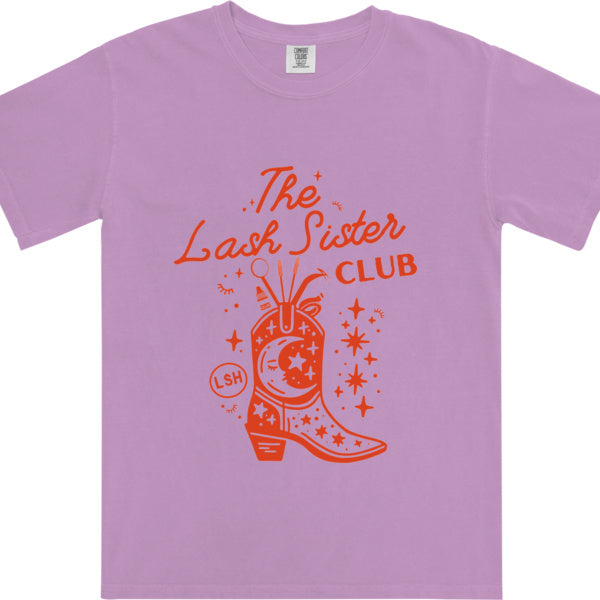 The Lash Sisterhood club- Vintage Oversized T-Shirt